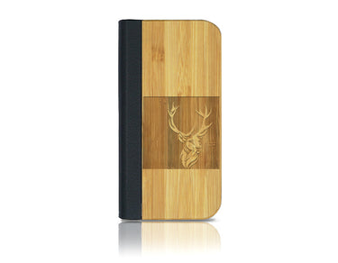 Étui à rabat pour iPhone 13 Mini cerf